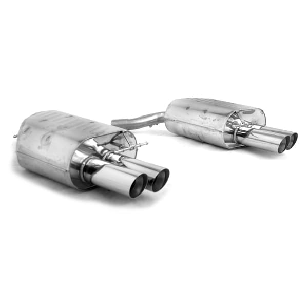 EISENMANN Sportauspuff BMW E63 Coupe E64 Cabrio 645Ci rechts links je 2x83mm gerade poliert