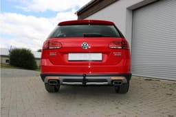 FOX Duplex Sportauspuff VW Golf VII Variant 4-Motion 2,0 TDI Alltrack je 1x145x65mm - Bild 2