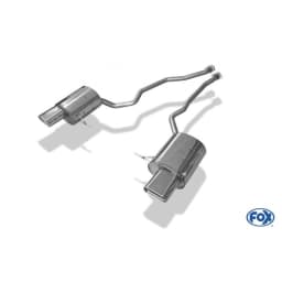 FOX Duplex Racinganlage ab Kat. BMW X5 E53 4.4l 286PS rechts links je 1x160x80mm Absorber - Bild 9