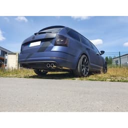 FOX Duplex Racinganlage ab Kat. Skoda Octavia 5E 4x4 2.0l je 2x76mm - Bild 2