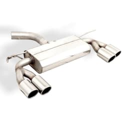 FOX Duplex Sportauspuff Endschalldämpfer VW T-Roc 1.0l Frontantrieb rechts links je 2x90mm - Bild 2