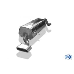 FOX Komplettanlage ab Kat. Ford Fiesta VII Black Red Edition ab Bj. 2009 1x145x65mm - Bild 4