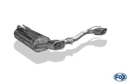 FOX Komplettanlage VW Golf 3 Limo Cabrio ab 91 rechts links je 1x135x80mm flach - Bild 4