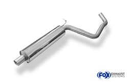 FOX Duplex Komplettanlage ab Kat Seat Leon 5F & SC Cupra je 2x80mm - Bild 10