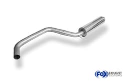 FOX Duplex Komplettanlage ab Kat Seat Leon 5F & SC Cupra je 2x80mm - Bild 11