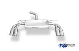 FOX Duplex Komplettanlage ab Kat Seat Leon 5F & SC Cupra je 2x80mm - Bild 5