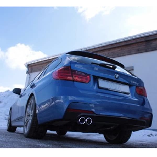 FOX Sportauspuff BMW 3er F30/F31 330d 258 PS /286 PS quer 2x76mm