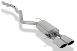 FOX Racinganlage ab Kat VW Bus T5/T6 4MOTION 2.0l 2.0 TDI 3.2l 2.5l TDI 2x115x85 oval - Bild 1