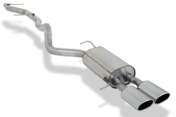 FOX Racinganlage ab Kat VW Bus T5/T6 4MOTION 2.0l 2.0 TDI 3.2l 2.5l TDI 2x115x85 oval