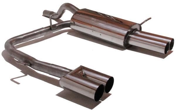 GESTEC DUPLEX Sportauspufford Fiesta MK7 ab 08 rechts links je 2x76mm scharfkantig
