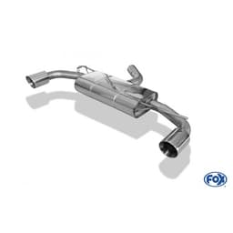 Racinganlage ab Kat VW Golf 7 2.0l GTI ab Bj. 12 rechts links je 1x100mm mit Absorber - Bild 3