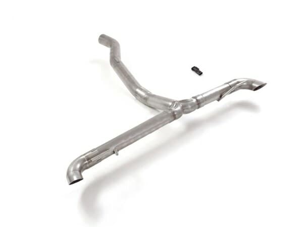 Ragazzon Duplex Endschalldämpfer Ersatzrohr Mercedes A Klasse W177 A250 2.0l