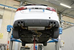 Supersprint Duplex Sportauspuff Endrohr Set mit je 1x90 mm re/li für Audi A3 S3 8VA Sportback Quattro 2.0i TFSI - Bild 2