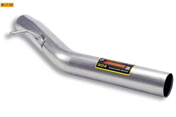 Supersprint Sportauspuff Mittelrohr VW Golf V R32 ab 06 und Golf VI R 2.0i TFSI ab Bj. 10